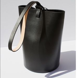 BRAND NEW! Building Block Basket Tote in Black